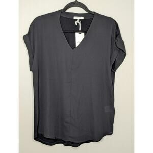 Pleione High/Low Mixed Media Top - Size XS - NWT